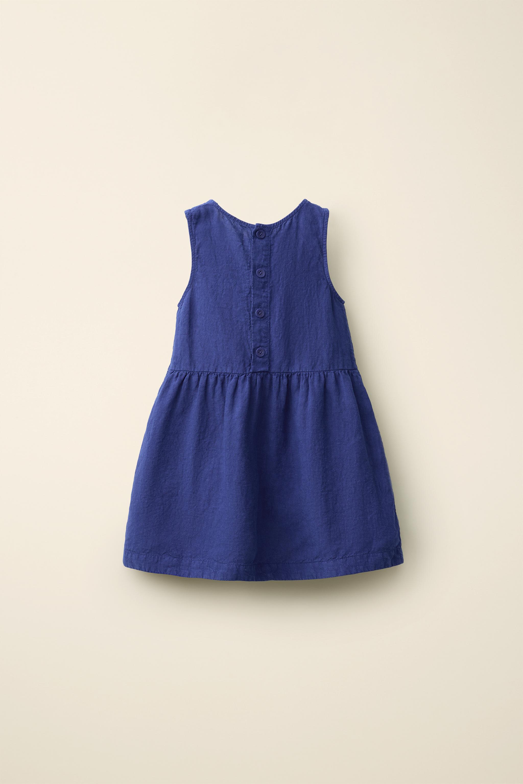 100% LINEN DRESS CREATED BY CARAMEL LONDON X ZARA